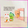 Rautan Pensil Boneka Karakter 3D