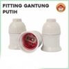 Fitting Lampu Gantung Putih