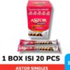 Astor Single Wafer Stick Kemasan  Rasa Coklat 1PCS 14 gr