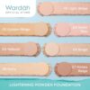 Wardah Refill Lightening Powder Foundation Light Feel 12 g - Bedak Padat Medium-Buildable Coverage