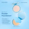 Wardah Refill Lightening Powder Foundation Light Feel 12 g - Bedak Padat Medium-Buildable Coverage