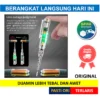 Tespen Obeng minus Test Listrik TESTPEN Tes Pen Lampu LED Merah Hijau Tester Sensor Detektor Viral