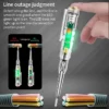 Tespen Obeng minus Test Listrik TESTPEN Tes Pen Lampu LED Merah Hijau Tester Sensor Detektor Viral